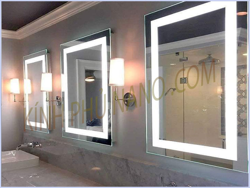 Gương đèn led cho phòng tắm