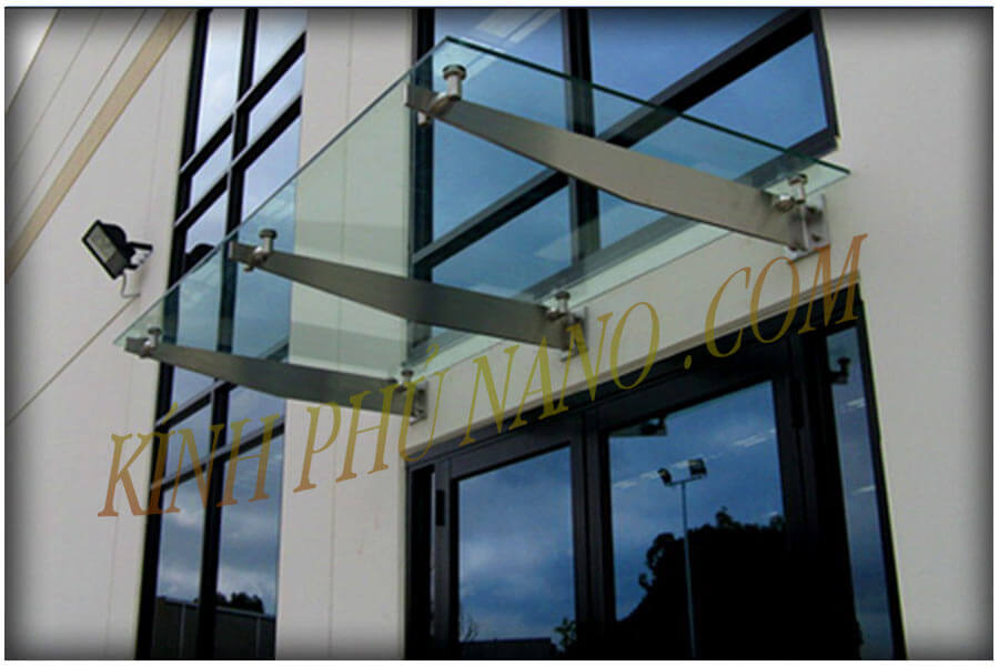 Mái hiên bằng kính