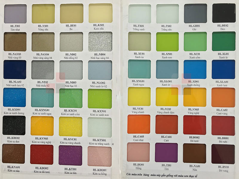 Bảng báo giá kính sơn màu ốp bếp tại Hà Nội mới nhất - Kính phủ nano - Gương trang trí mài cạnh Nhật Hằng