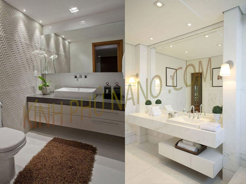 Thiết kế gương phòng tắm đẹp