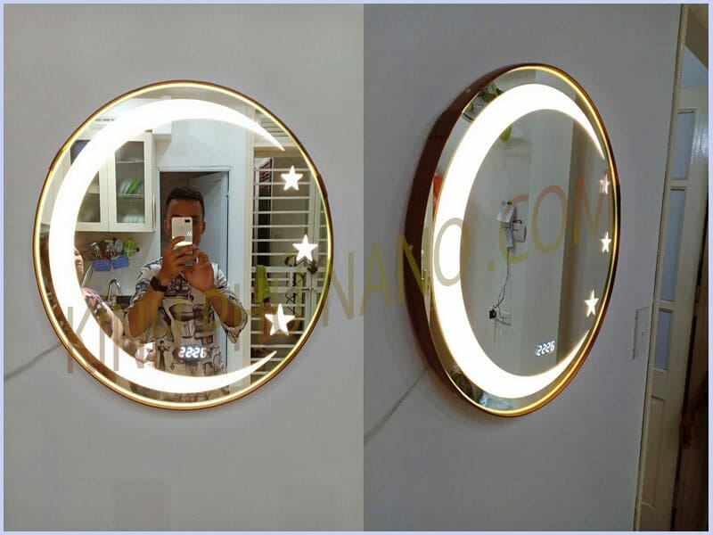 Mẫu gương nhà tắm đẹp 2020